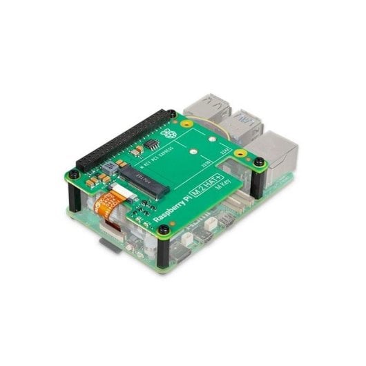 Carte d'expansion Raspberry Pi M.2 HAT+ SSD NVMe refroidissement passif