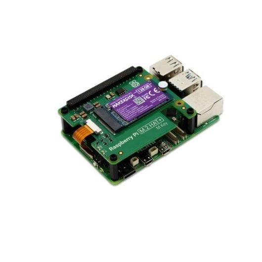Carte d'expansion Raspberry Pi M.2 HAT+ SSD NVMe refroidissement passif