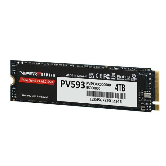 Disco Duro Patriot Viper Gaming PV593 4 TB SSD M.2 PCIe 5.0 x4 13000 MB ...