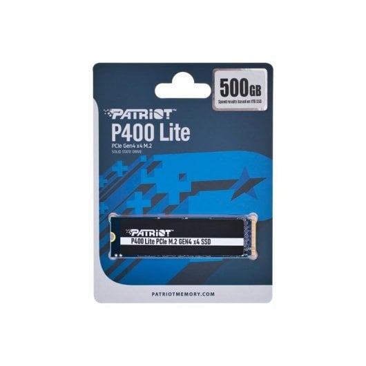 Disco Duro Patriot P400 Lite 500GB SSD M.2 PCIe 4.0 NVMe 3500MB/s