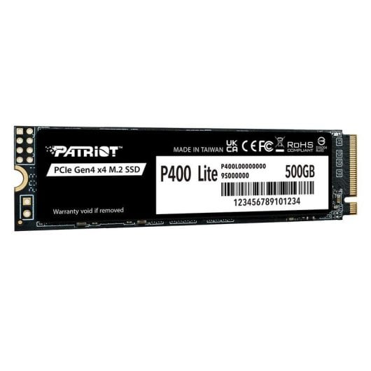 Disco Duro Patriot P400 Lite 500GB SSD M.2 PCIe 4.0 NVMe 3500MB/s