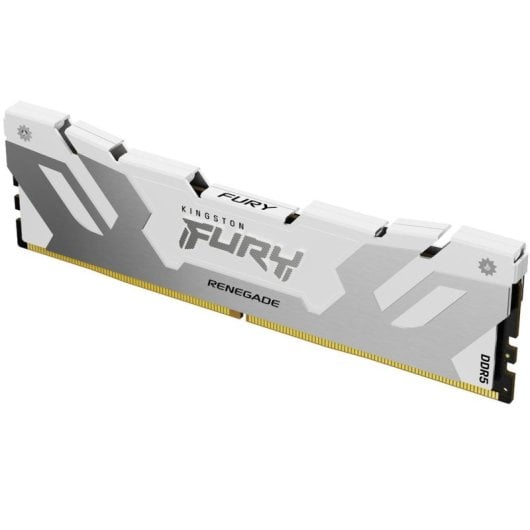 Memoria RAM Kingston FURY Renegade KF580C38RWK2-48 48GB Kit 2x24GB DDR5 8000MHz CL38 Intel XMP Blanco