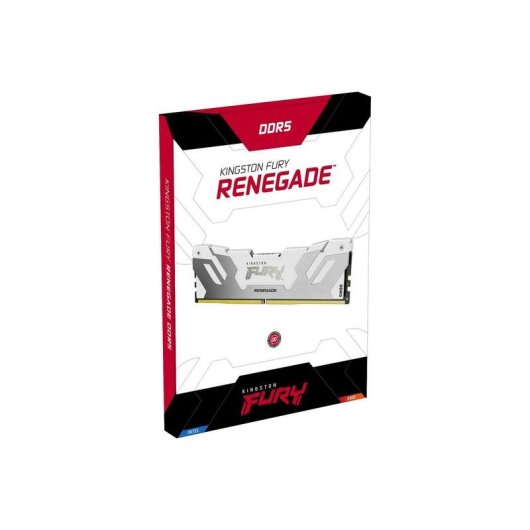 Memoria RAM Kingston FURY Renegade KF580C38RWK2-48 48GB Kit 2x24GB DDR5 8000MHz CL38 Intel XMP Blanco