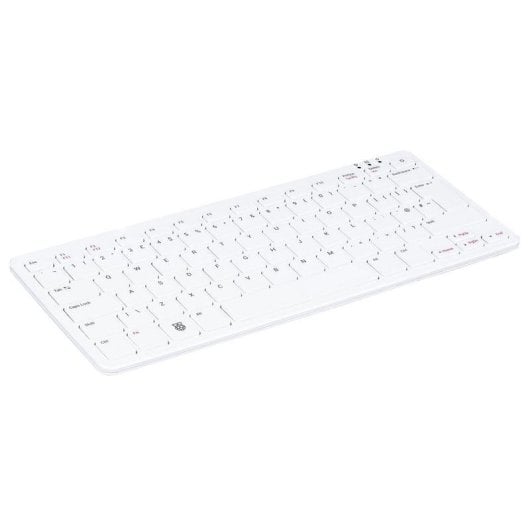 Raspberry Pi 500 SC1288 ARM Cortex-A76 8GB 32GB SD Blanc OS préinstallé avec clavier AZERTY, souris et alimentation