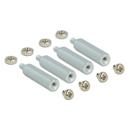 Adapter DeLock 62648 MicroUSB mSATA 6 Gbit/s für Raspberry Pi Schwarz Rot