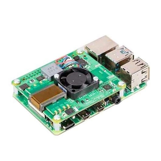 HAT d’extension Raspberry SC0468 PoE+ compatible Raspberry Pi 4 et 3B+