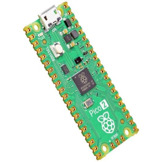 Microcontrôleur Raspberry Pi Pico 2 RP235x Double Coeur 520KB SRAM 4MB Flash