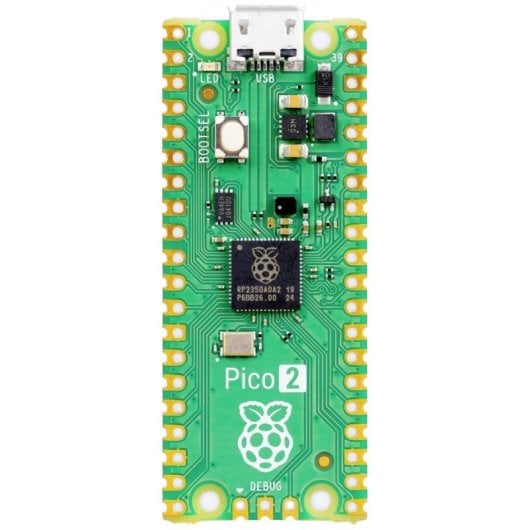 Microcontrôleur Raspberry Pi Pico 2 RP235x Double Coeur 520KB SRAM 4MB Flash