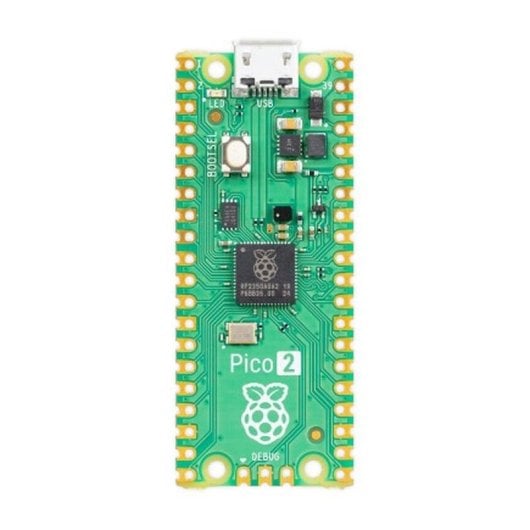 Microcontrôleur Raspberry Pi Pico 2 RP235x Double Coeur 520KB SRAM 4MB Flash
