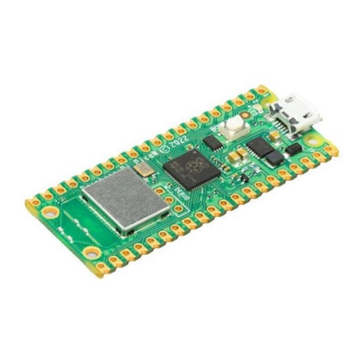 Carte de développement Raspberry Pi Pico W double cœur 264KB RAM Wi-Fi N