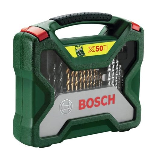 Broca Bosch X-Line Titane 50 Peças Multicolor Set Magnético