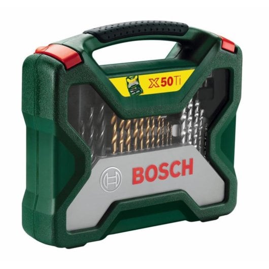 Broca Bosch X-Line Titane 50 Peças Multicolor Set Magnético