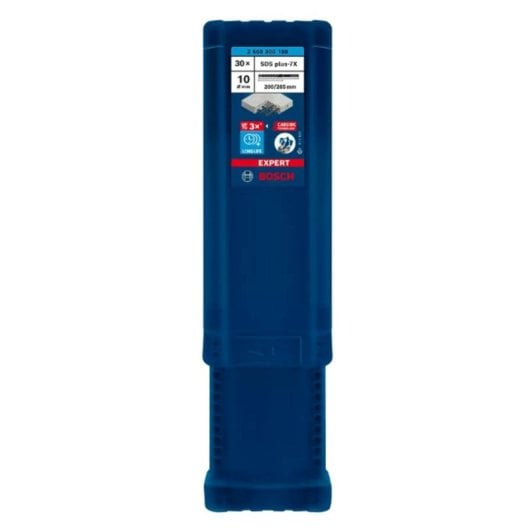 Bohrer BOSCH Expert SDS plus-7X 10 mm 265 mm 4-Schneiden 30 Stück