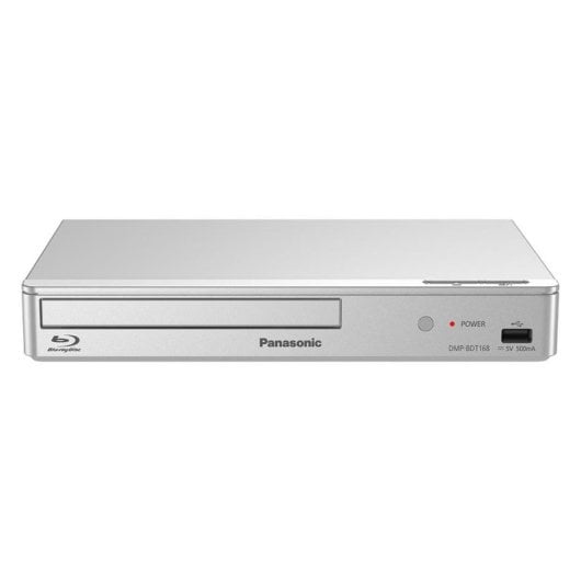 Reproductor Blu-Ray Panasonic DMP-BDT168EG Full HD 3D Plata USB HDMI