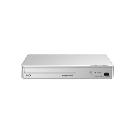 Reproductor Blu-Ray Panasonic DMP-BDT168EG Full HD 3D Plata USB HDMI