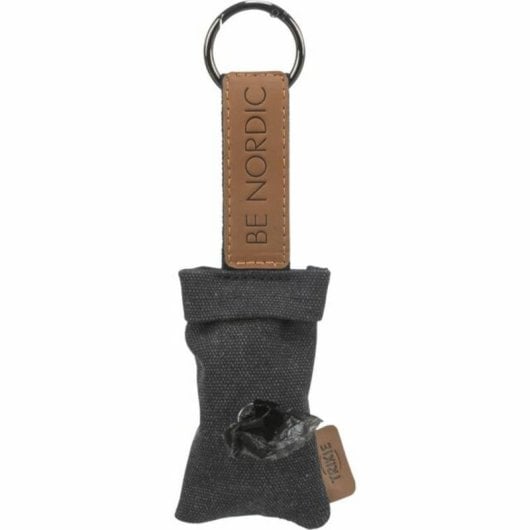 Dispensador de Sacos TRIXIE 22856 Cinza Poliéster Algodão 20 Sacos Mosquetão