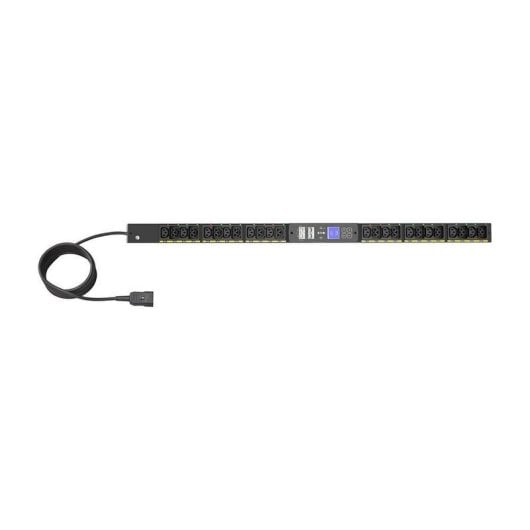 Régua de tomadas Eaton EVSWFC20A 24 Tomadas Switched Monofásica 3 m LCD Rack 22.5U