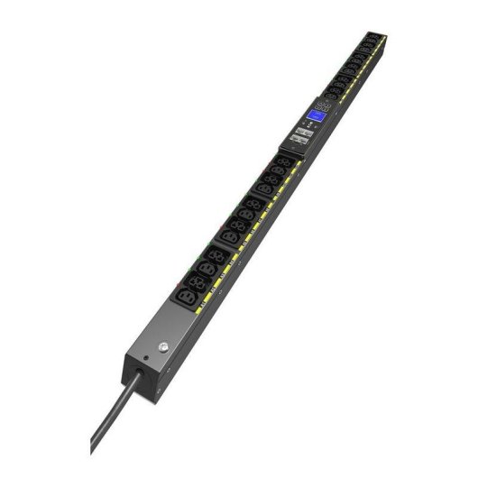 Régua de tomadas Eaton EVSWFC20A 24 Tomadas Switched Monofásica 3 m LCD Rack 22.5U