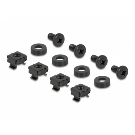 Panneau de connexion DeLock 66676 Keystone 10" 1U 10 ports métal noir