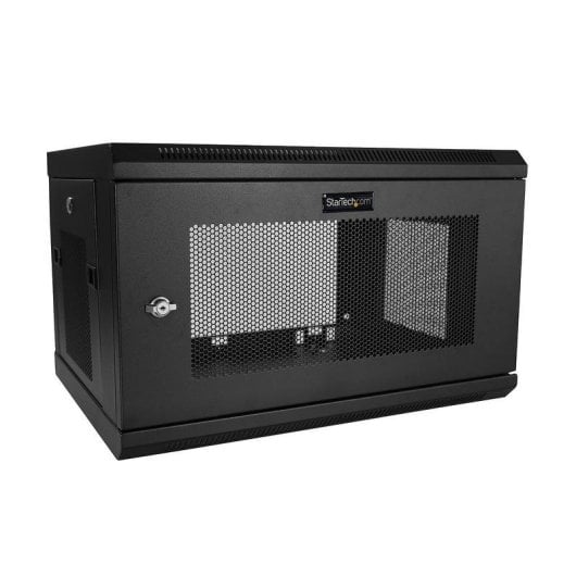 Armadio rack StarTech.com RK616WALM 6U montaggio a parete 90 kg acciaio nero