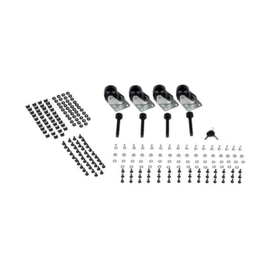 Armoire rack Eaton SR18UB 18U noir rails ajustables sécurité renforcée