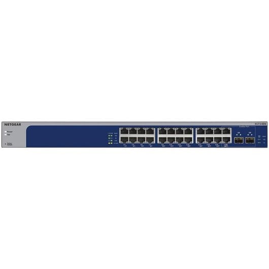 Switch Netgear XS724EM 24 ports 10G rackable gestion complète 2 SFP+