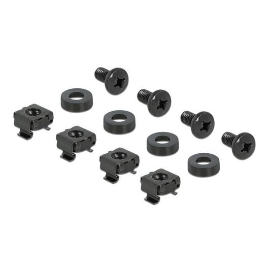 Étagère rack DeLock 66853 acier 10 pouces 1U noir charge max 10 kg