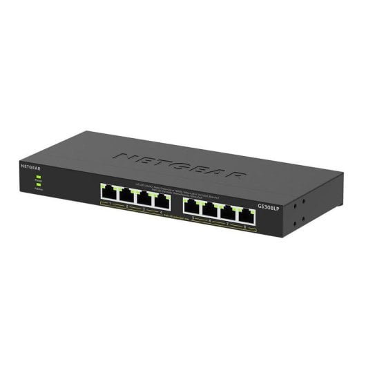 Switch Netgear GS308LP 8 Ports Gigabit PoE+ Non manageable compact