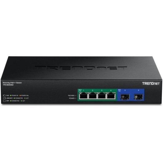 Commutateur TRENDnet TPE-BG5062 2.5G PoE++ 4 Ports + 2 SFP+ 10G Rackable