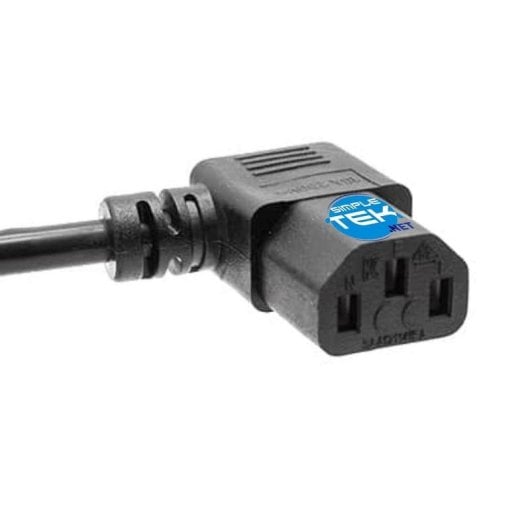 Câble d'alimentation Microconnect PE020450 5 m CEE7/7 vers C13 PVC Noir