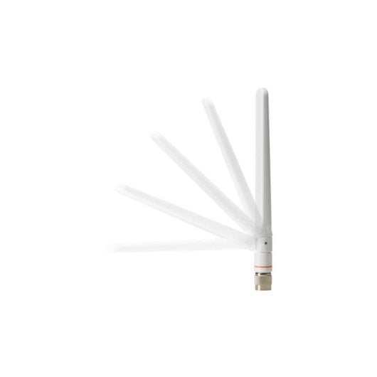 Antena WiFi Cisco AIR-ANT2524DW-R omnidireccional doble banda RP-TNC blanca