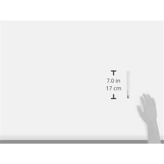 Antena WiFi Cisco AIR-ANT2524DW-R omnidireccional doble banda RP-TNC blanca