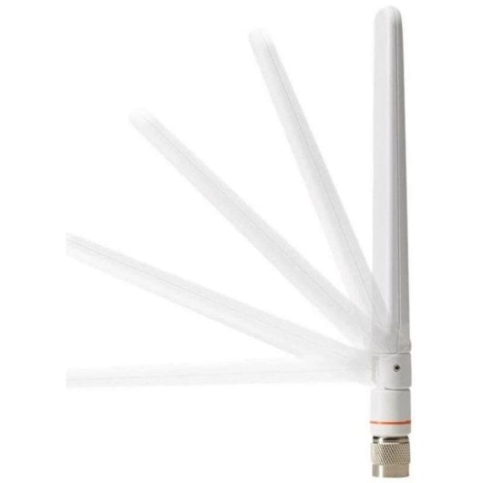 Antena WiFi Cisco AIR-ANT2524DW-R omnidireccional doble banda RP-TNC blanca