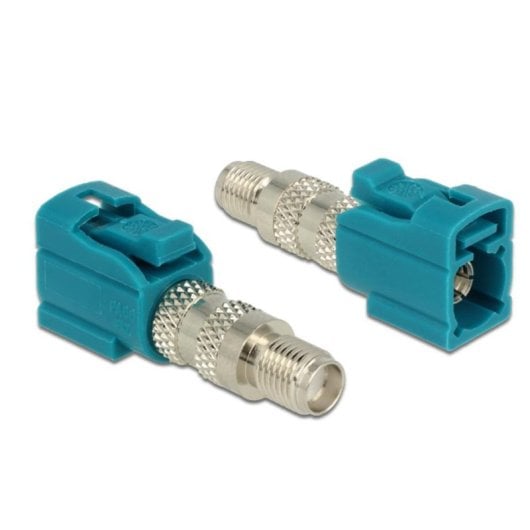 Adaptateur de genre Delock 88926 FAKRA Z vers SMA mâle bleu