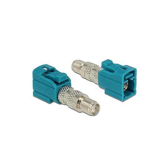 Adaptateur de genre Delock 88926 FAKRA Z vers SMA mâle bleu