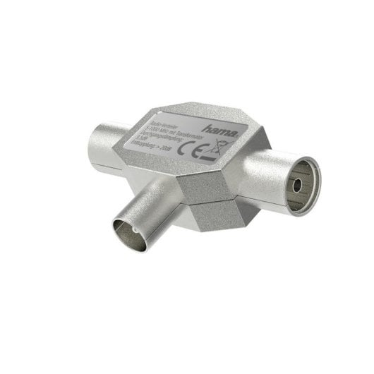 Diviseur coaxial HAMA 00205237 4-1000 MHz 3 connexions métallique