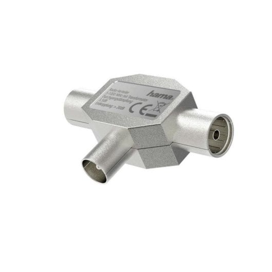 Diviseur coaxial HAMA 00205237 4-1000 MHz 3 connexions métallique