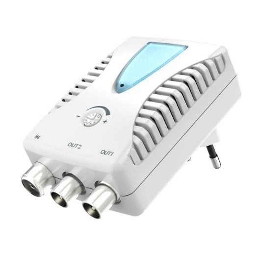 Atenuador HAMA 00205228 Branco 13 dB 40-862 GHz Conector F-Coaxial