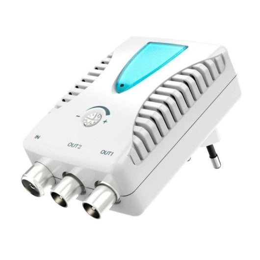 Atenuador HAMA 00205228 Branco 13 dB 40-862 GHz Conector F-Coaxial