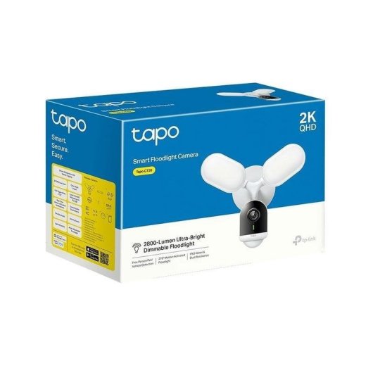 Überwachungskamera TAPO by TP-LINK Tapo C720 2K Nachtsicht Außen KI Audio Bidirektional Sprachsteuerung