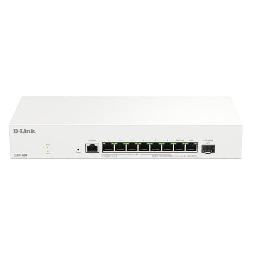 Router D-Link DBR-700 Ethernet 2.5Gbps Firewall VPN Multi-WAN SFP