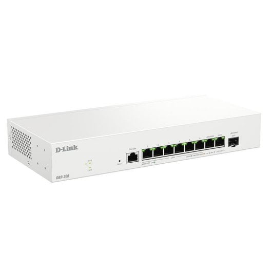 Router D-Link DBR-700 Ethernet 2.5Gbps Firewall VPN Multi-WAN SFP