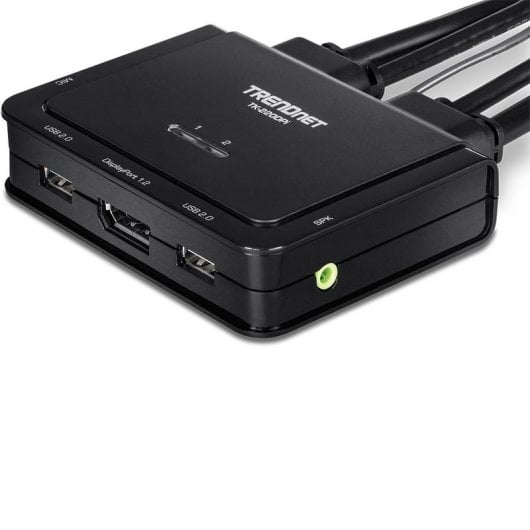 Switch KVM Trendnet TK-220DPI 2 ports DisplayPort 4K 2xUSB Audio