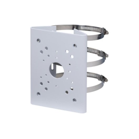 Support de montage Dahua PFA150-V3 universel pour mât, acier blanc, 15 cm