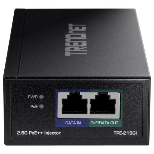 Injecteur PoE TRENDnet TPE-219GI 2,5GbE PoE++ 90W Noir