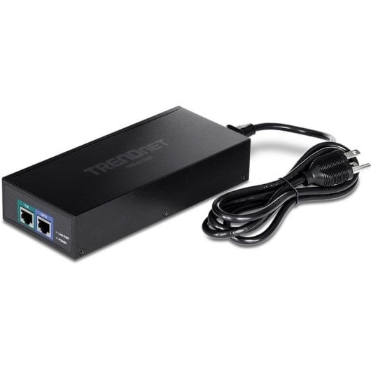 Injecteur PoE TRENDnet TPE-319GI 10GBASE-T 90W Ethernet Noir