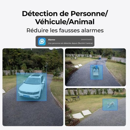 Câmera de vigilância REOLINK Argus B440 4K Visão Noturna Externa Painel Solar IA