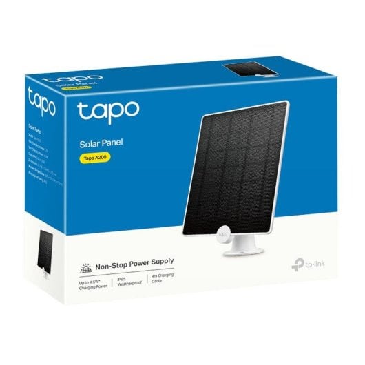 Panneau solaire TP-Link Tapo A200 4,5W IP65 MicroUSB inclinaison 360°