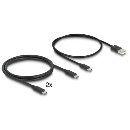 Commutateur KVM DeLock 11487 USB-C DisplayPort 8K 3 x USB-A Métal