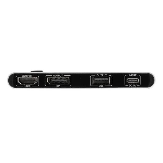 KVM-Switch DeLock 11485 USB-C DP Alt Mode MST HDMI DisplayPort 8K USB 2.0